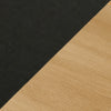 Cuier de perete Evje 80x30x20cm negru/efect lemn [en.casa]
