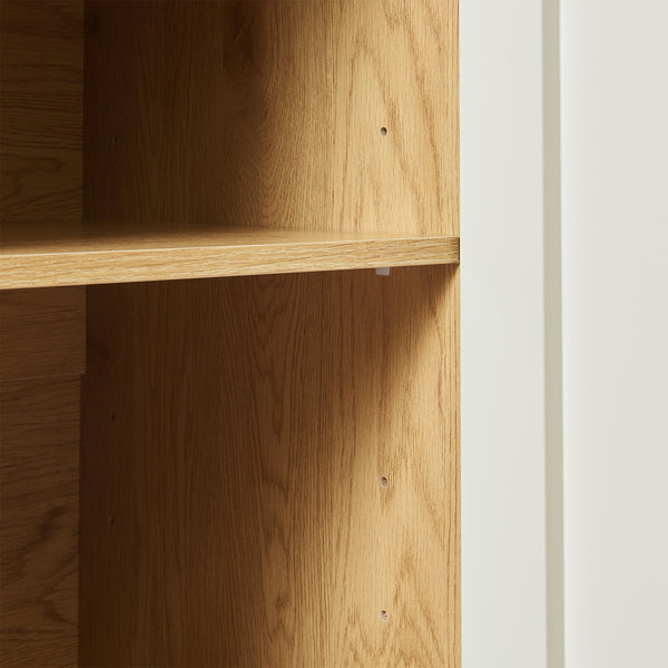 Comoda Ferrersp 80x80x40 cm efect stejar/oatmeal [en.casa]