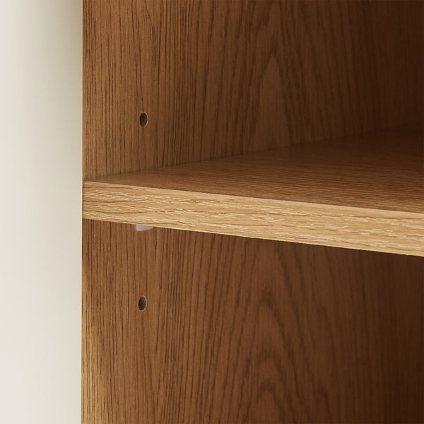 Noptiera cu maner pe dreapta Ferrersp 50x40x40 efect stejar/oatmeal/natur [en.casa]