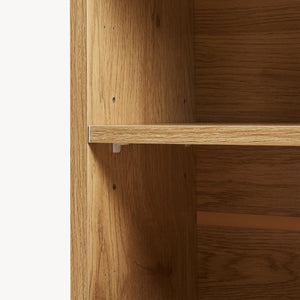 Dulap perete baie Ferrersp 50x45x24 cm efect stejar/oatmeal [en.casa]