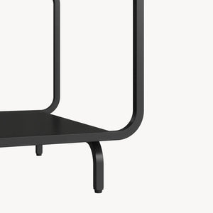 Masuta cafea Færder  115x50x45 cm negru [en.casa]