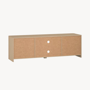 Dulap TV Takranmaa 150x40x50 cm aspect stejar [en.casa]
