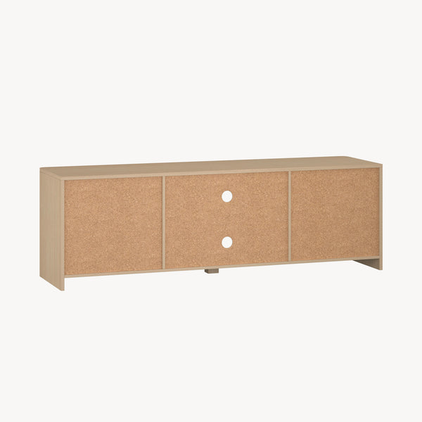 Dulap TV Takranmaa 150x40x50 cm aspect stejar [en.casa]