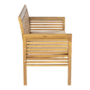 Set 4 piese mobilier gradina Candela lemn salcam [casa.pro]