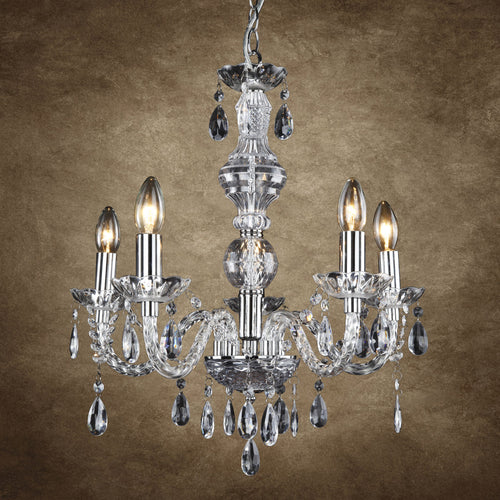 Lustra Patricia 5 x E14 culoarea cromului [lux.pro]