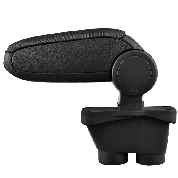 [pro.tec] Marca specifica pentru cotiera auto Peugeot 208 - cotiera auto - cu compartiment pentru depozitare - tesatura - negru