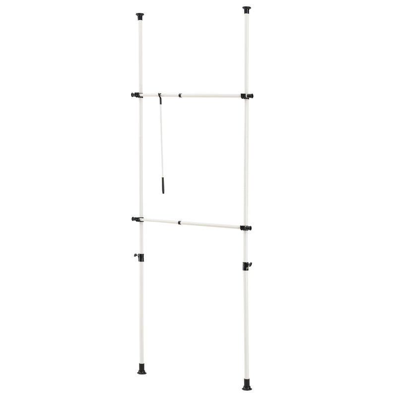 Schiță cotată Cuier AATR-6508 tip telescop 103-278 cm [en.casa]