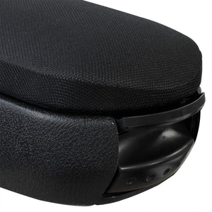 [pro.tec] Marca specifica pentru cotiera auto Golf IV / Bora / New Beetle - cotiera auto - cu compartiment pentru depozitare - tesatura - negru