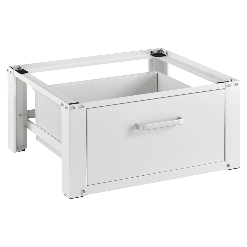Suport pentru masina de spalat standard AAWR-8002 alb cu sertar [en.casa]