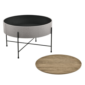 Masuta cafea Mia 40 x 60 cm cu blat detasabil [en.casa] 