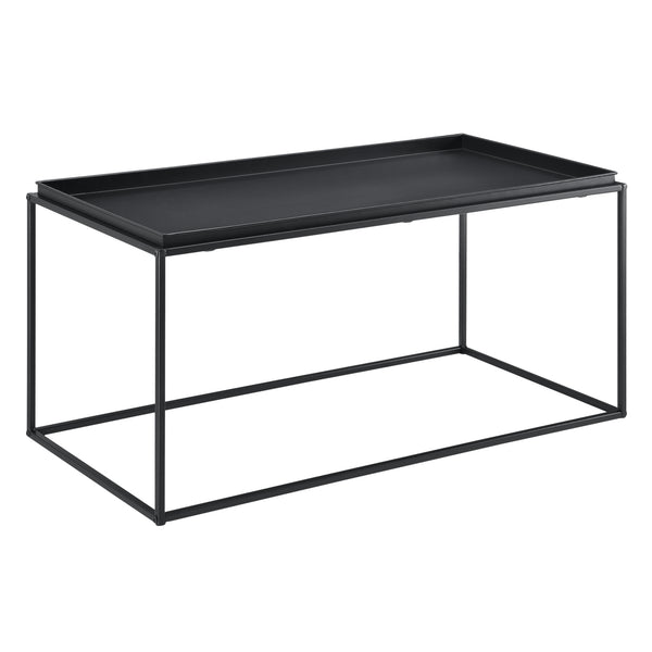Masuta cafea Romelia 47 x 100 x 50 cm metal negru mat [en.casa]