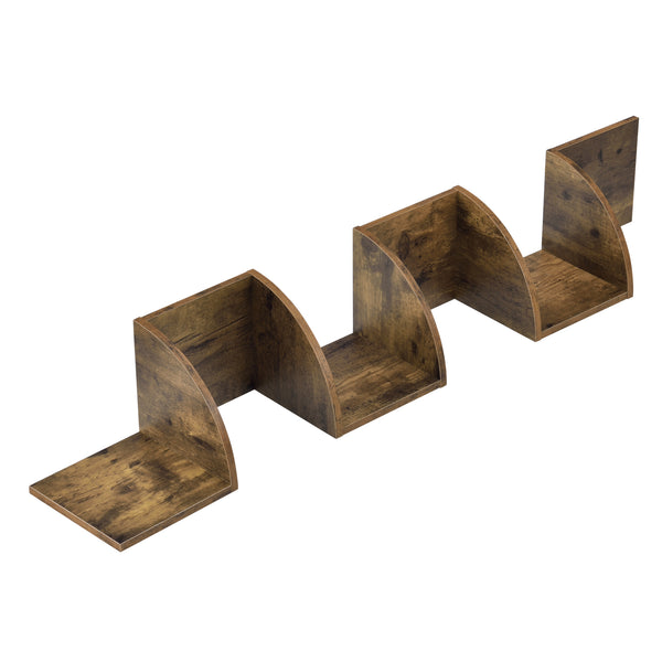Raft decor de colt HTRW-8279 zig-zag montabil perete  [en.casa]
