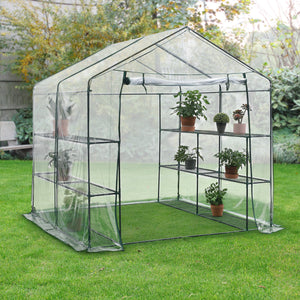 Solar gradina Grunau 200 x 200 x 220 cm PVC [en.casa]