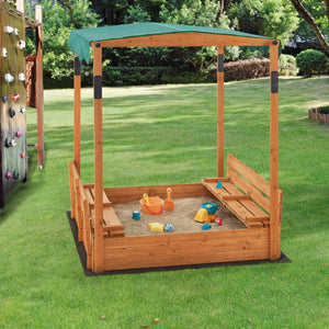 Lada lemn pentru nisip Pitsunda 145 x 118 x 118 cm brad [en.casa]