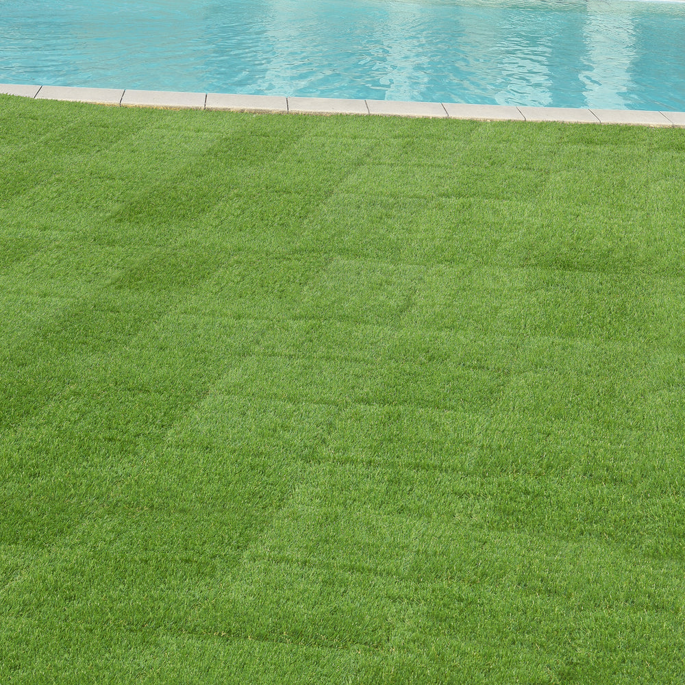 Placi iarba artificiala pentru terasa ACWP-6403 HDPE verde 11 buc [en.casa]