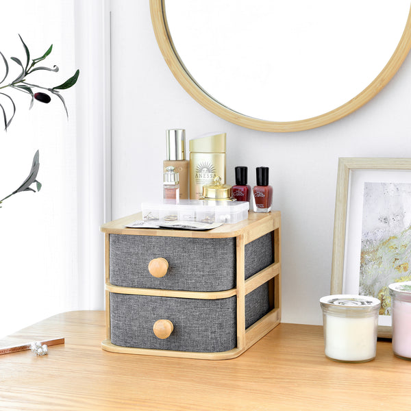 Organizator birou Arsivik cu 2 sertare [en.casa]