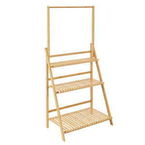 Suport flori Brando bambus tip scara [en.casa]