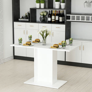 Masa living Galten 75x120x60cm alb [en.casa]