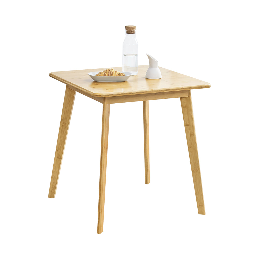 Esstisch Närpes für 2 Personen Bambus 75x70x70 cm [en.casa] - premiumXL