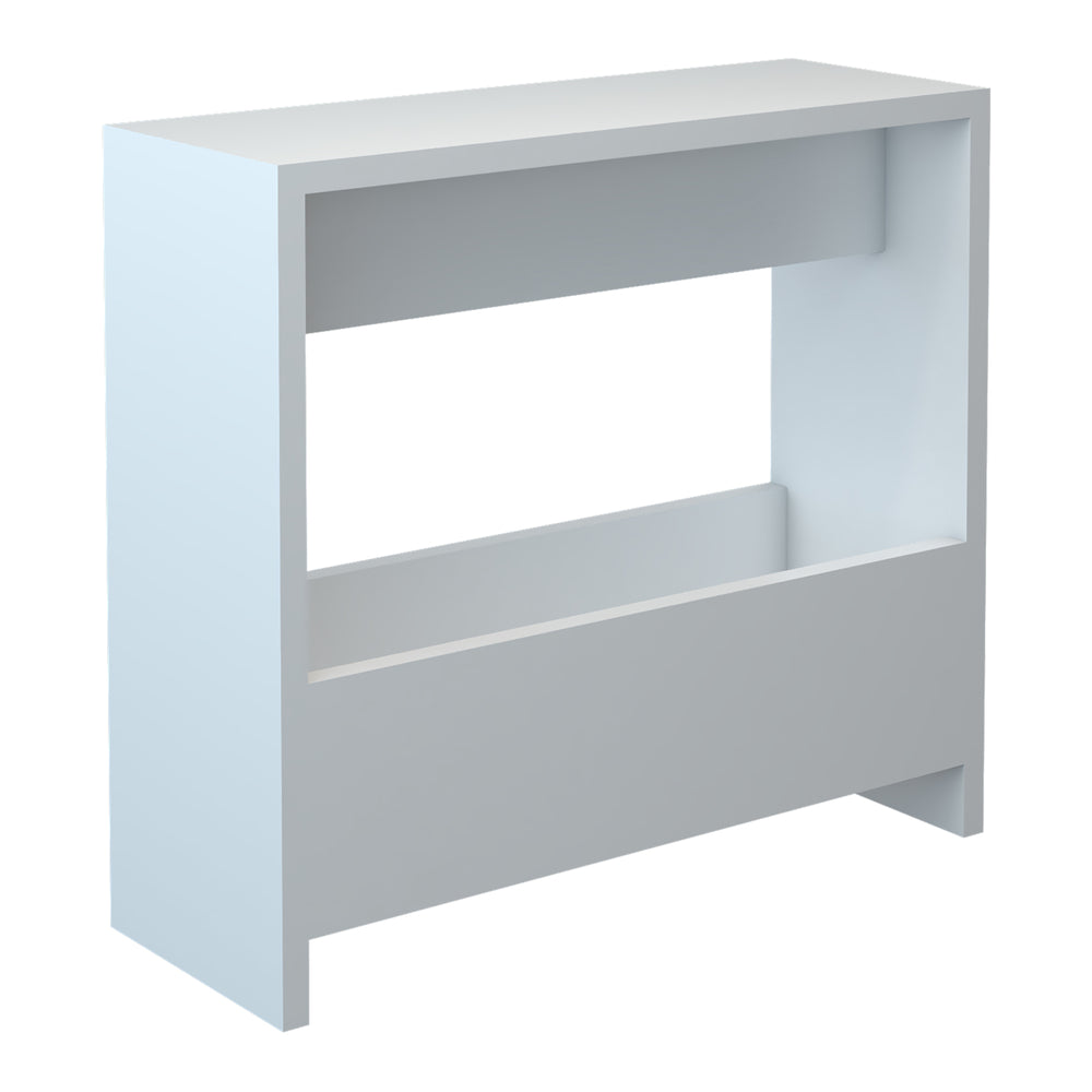 Beistelltisch Rødovre 60x55x20 cm Weiß [en.casa] - premiumXL