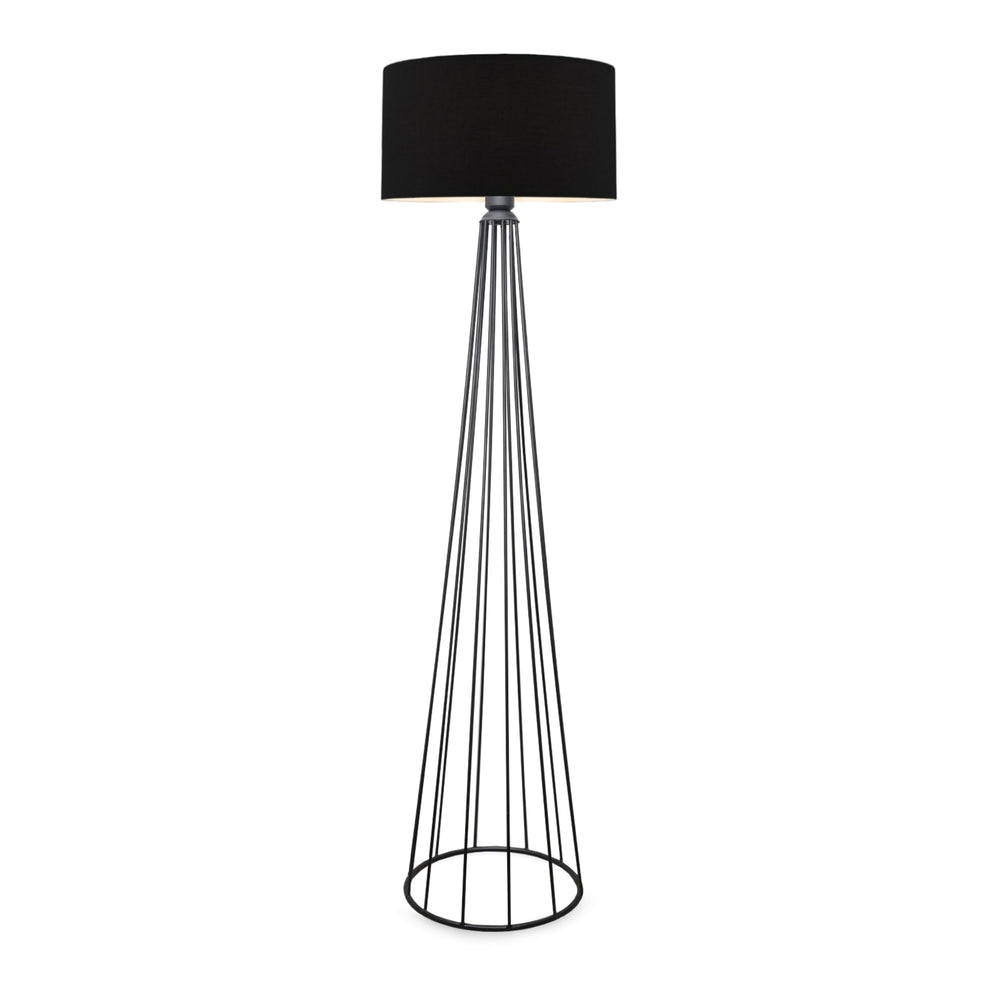 Stehlampe Neath Anthrazit / Schwarz [lux.pro] - premiumXL