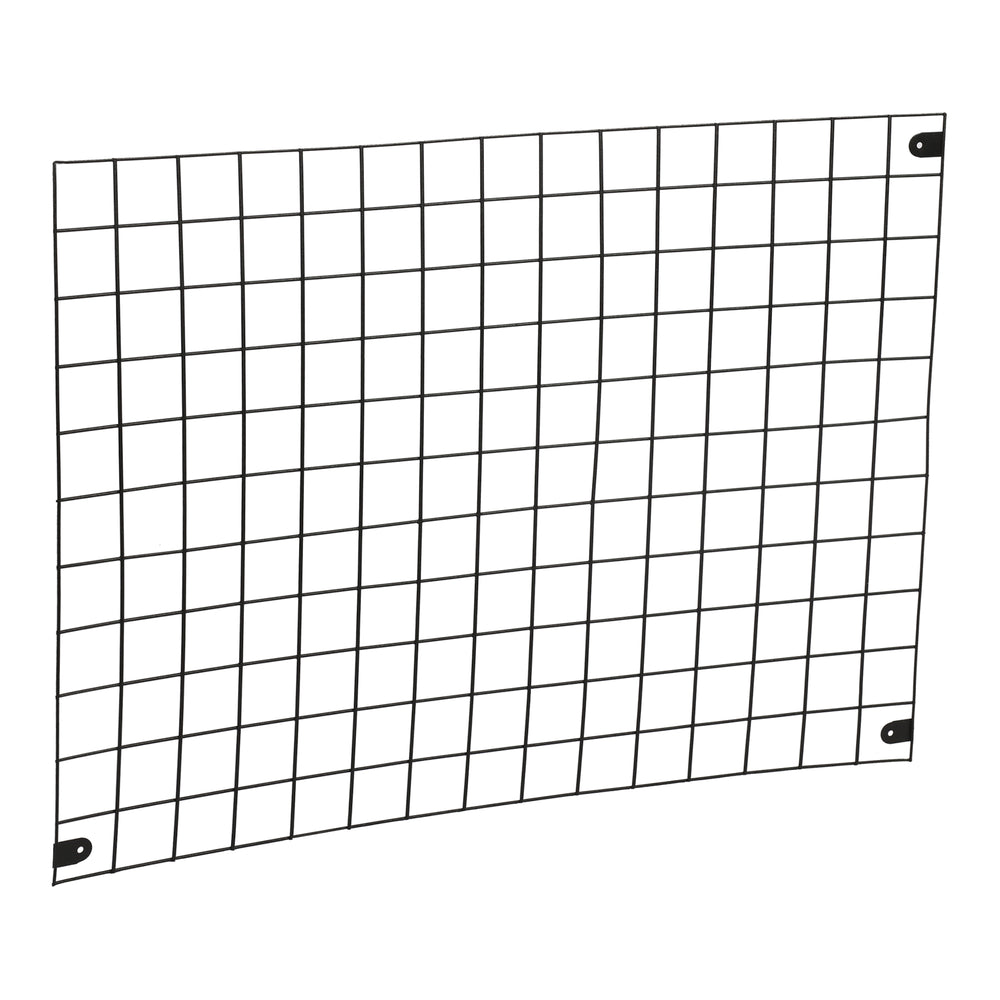 Wandgitter Sæby Metall 75 x 55 cm Schwarz [en.casa] - premiumXL