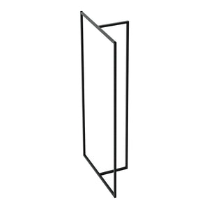 Suport haine Hurdal 160x80x32cm negru [en.casa]