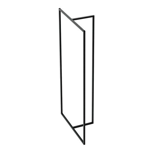 Suport haine Hurdal 160x80x32cm negru [en.casa]