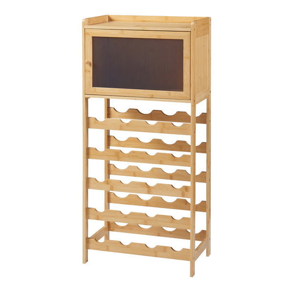 Suport 20 sticle vin Gjerstad bambus [en.casa]