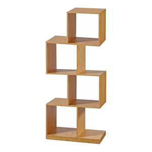Raft de sine statator Gullspång 130x55x30cm bambus natur [en.casa]