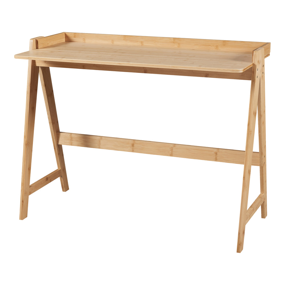 Birou Härryda 123x53x80cm bambus natur [en.casa]