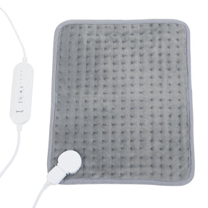 Perna electrica Bella 40x30cm 80W gri cu controler [en.casa]