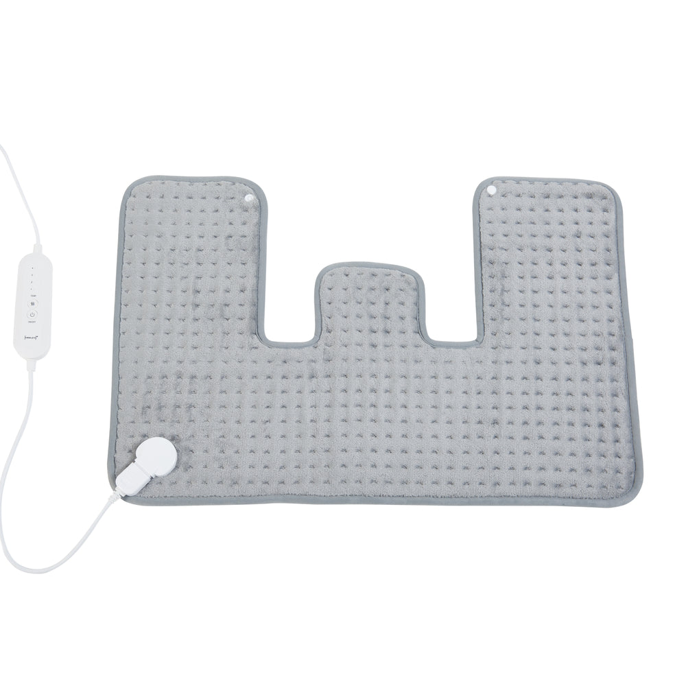 Perna electrica Borrello 65x45cm 100W gri [en.casa]