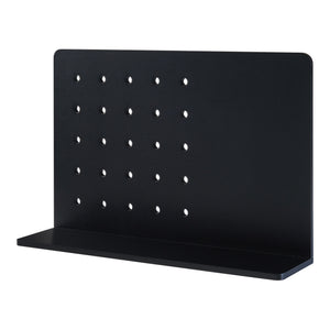 Raft perete Dønna 60x15x40cm negru [en.casa]
