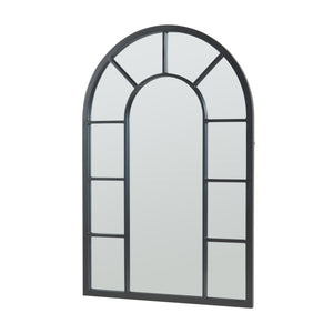 Oglinda perete Enonkoski 90x60cm negru [en.casa]