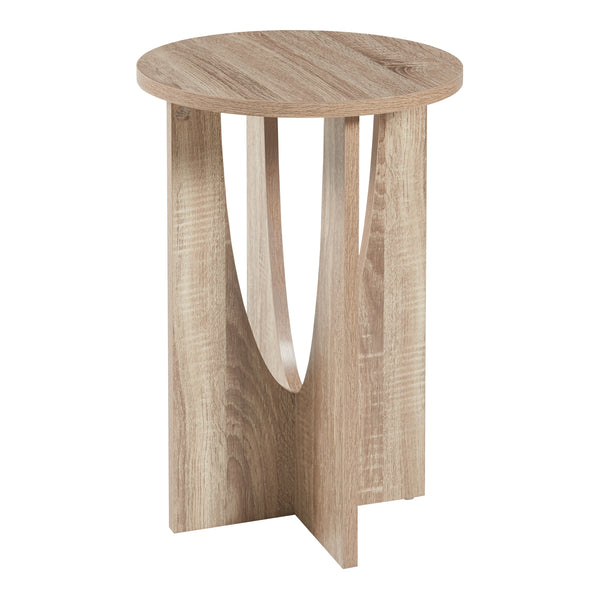 Masuta Rindal 38x56,5cm PAL efect lemn stejar [en.casa]