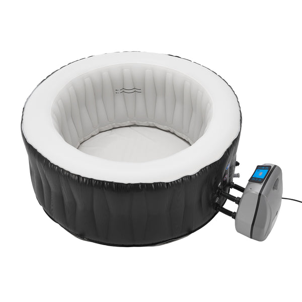 Piscina gonflabila cu functie masaj Carbone 165x70cm [pro.tec]