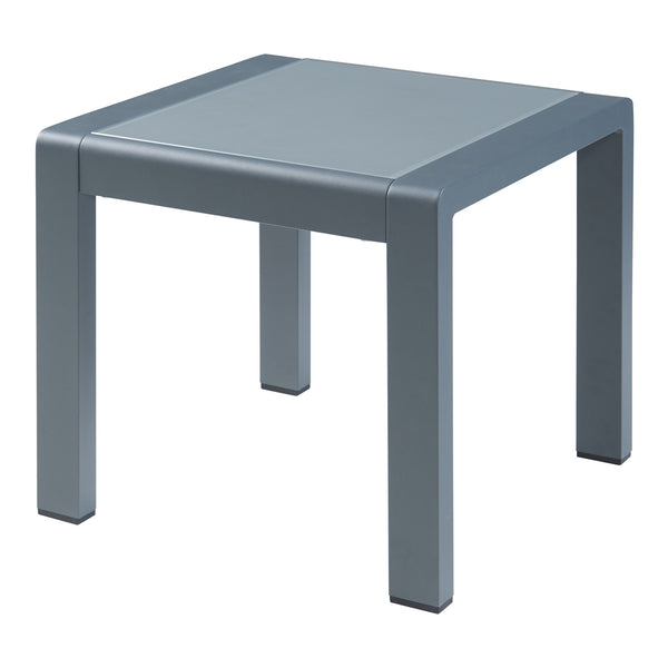 Masuta gradina Avise 45x51x51cm 80kg aluminiu sticla antracit [casa.pro]