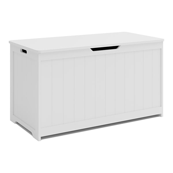 Lada jucarii copii Podek 80x40x44,5cm pal alb [en.casa]