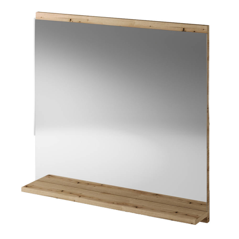 Set 4 componente mobilier perete baie 32 Newport efect stejar [en.casa]