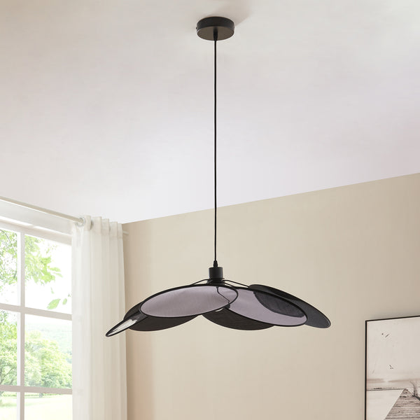 Lampa suspendata Blackwood 150 cm 1xE27 max 60W negru [lux.pro]