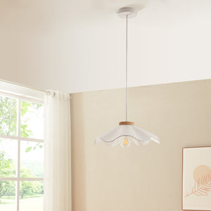 Lampa suspendata Broadway 144 cm 1xE27 max 60W alb [lux.pro]