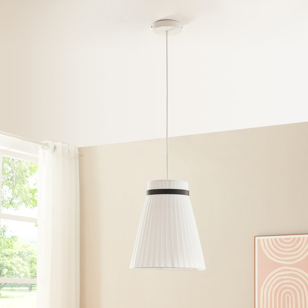 Hängeleuchte Broughton Weiß [lux.pro] - premiumXL