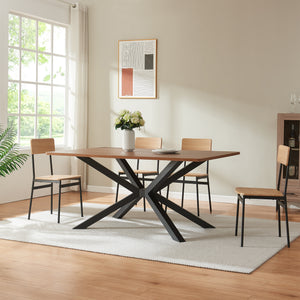 Picior masa Bemeenel 120x75x72 cm negru 160 kg [en.casa]