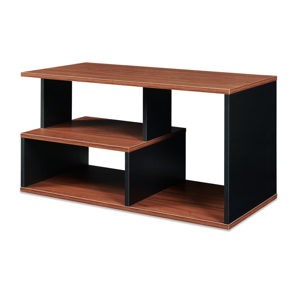Măsuță de cafea Trond 80x40x42 cm Negru/Nuc [en.casa]