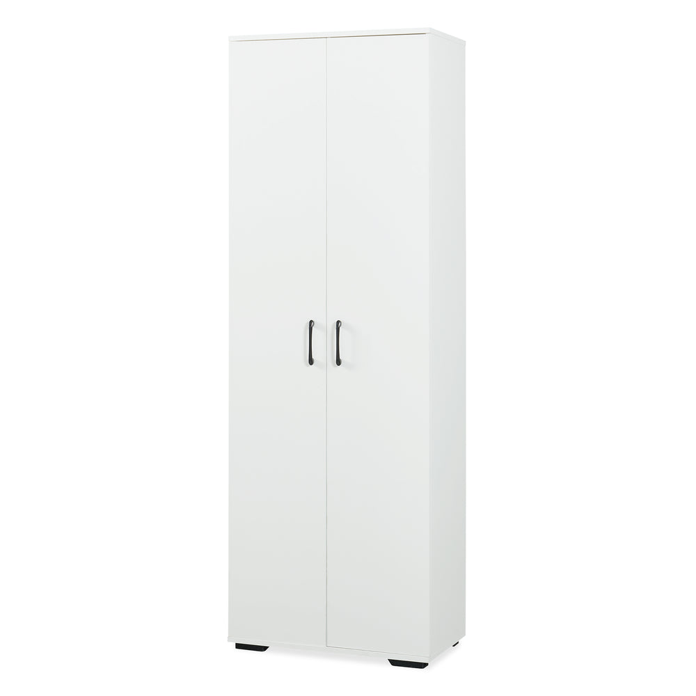 Dulap de haine Chalvefted 175x60x35 cm Alb [en.casa]