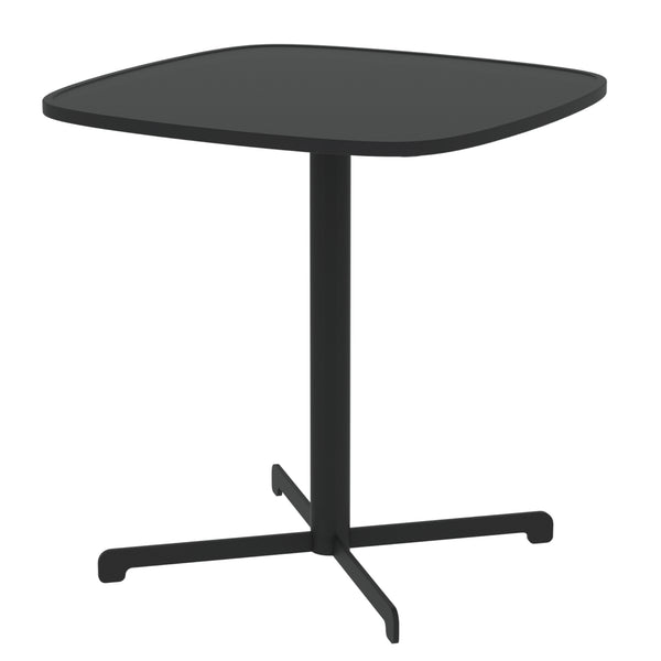 Masă bistro de exterior Foggia 75x70x70 cm oțel antracit [casa.pro]