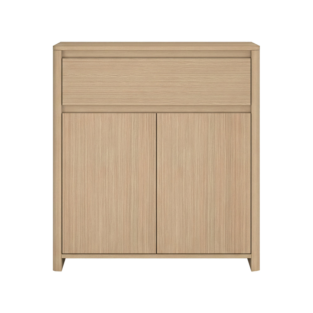 Dulap auxiliar Takranmaa 88x79x39 cm aspect stejar [en.casa]