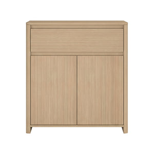 Dulap auxiliar Takranmaa 88x79x39 cm aspect stejar [en.casa]