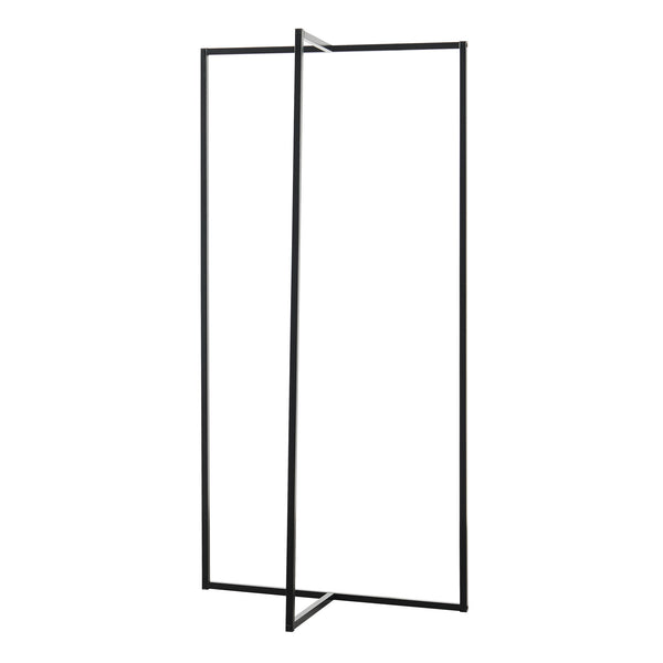 Cuier Norjad 160x80x41 cm Metal Negru [en.casa]